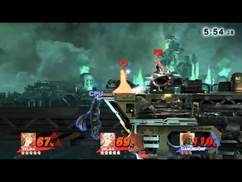 Moonlit (Zelda) & Saikiau (Zelda) vs Ganondorf (Super Smash Bros for Wii U)