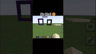 No Mod 😍 #minecraft #shorts #memes #subscribe ☺️