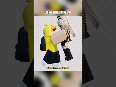 Mister Cempreng & Bbibbi | Oh My Little Baby Boy #roblox #shorts #mistercempreng  #bbibbi #mcgg