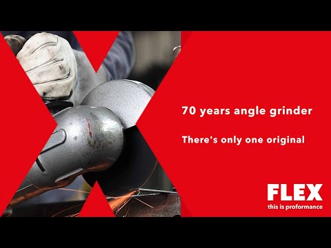 70 Years of FLEX Angle Grinders – The Story of the Original