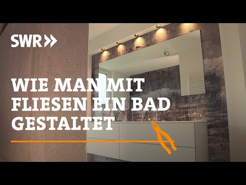 How to design a bathroom with tiles | SWR Handwerkskunst