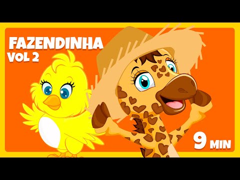 Fazendinha vol 2 - Giramille 9 min | Desenho Animado Musical