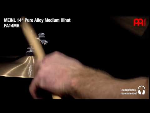 MEINL CYMBALS 2017 14" Pure Alloy Medium Hihat