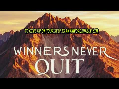 "WINNERS NEVER QUIT" by DISL Automatic