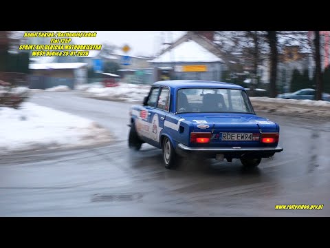 Kamil Sakłak /Bartłomiej Labak -Fiat 125P- SPRINT XIII DĘBICKA MOTOORKIESTRA WOŚP Dębica 25-01-2026