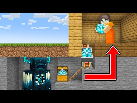 7 Ways to STEAL From THE WARDEN in Minecraft