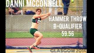 preview picture of video 'Road To Glasgow - Danni McConnell (Hammer Throw)'