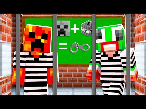 BriannaPlayz - So I Sent Baby Preston to Prison School... - Minecraft