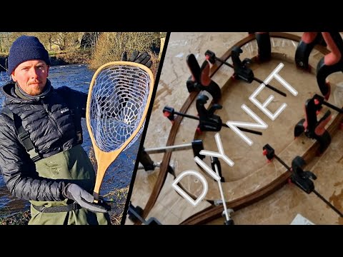 Make a Fishing Net at HOME! Handmade English Oak Net Build | How To | DIY