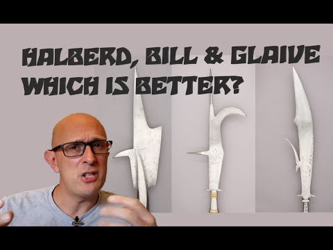 HALBERD, BILL & GLAIVE: Which is the best STAFF WEAPON