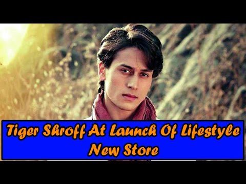 Tiger Shroff At Launch Of Lifestyle New Store
