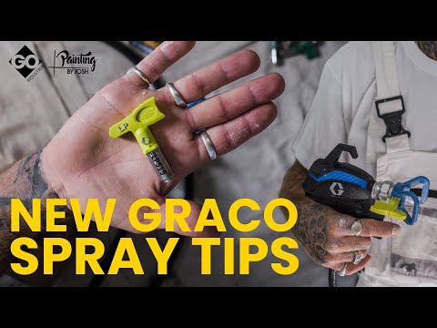 NEW GRACO SPRAY TIPS! Putting the new FFLP, LP & WRLP Tips to the Test with @paintingbyjosh