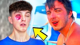 Morgz Fight with Chris.. (Mr BEAST SHOCKED)
