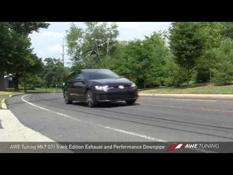 AWE Tuning Mk7 GTI Track Edition Exhaust and Performance Downpipe