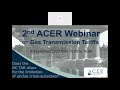 2nd acer webinar on gas transmission tariffs costs and cross subsidies