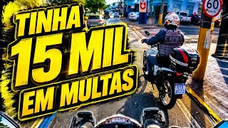 DEVIA 15 MIL EM MULTAS E FOI PRO PÁTIO !