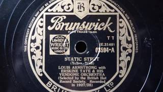 Louis Armstrong & his Vendome Orchestra  - Static Strut