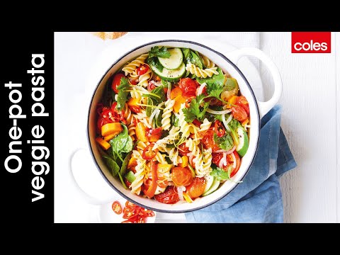 One-pot veggie pasta