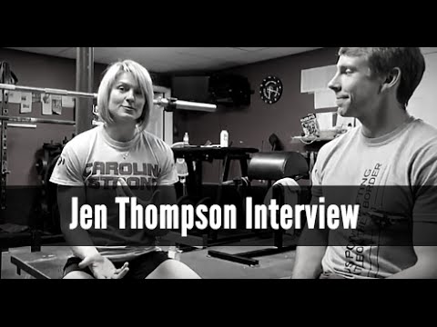 Jen Thompson Interview | Breaking Bench Press Records & Powerlifting Advice
