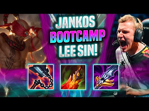 JANKOS HARD CARRY LEE SIN IN KOREA BOOTCAMP! - G2 Jankos Plays Lee Sin Jungle vs Nidalee! |