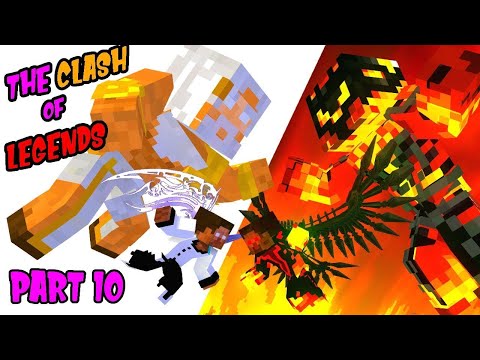 MONSTER SCHOOL SEASON2 : PART 10 THE CLASH OF LEGENDS -MINECRAFT ANIMATION
