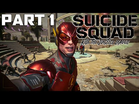 Suicide Squad: Kill The Justice League 4 Player Co-op - Blind Playthrough Part 1