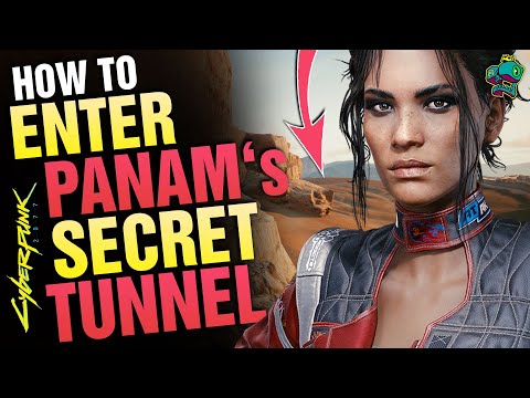 How to reach AND enter Panam's SECRET Tunnel in CYBERPUNK 2077!