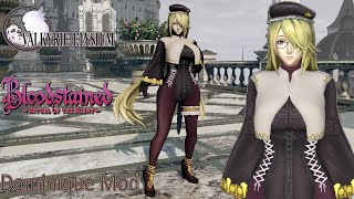 Valkyrie Elysium Bloodstained Ritual of the Night Dominique Mod