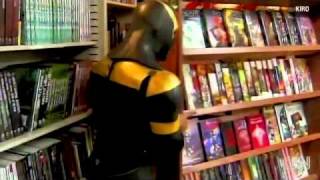 Real life super hero stops crime