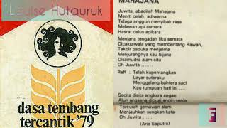 Download lagu Louise Hutauruk - MAHAJANA (LCLR 1979) mp3 Download lagu Louise Hutauruk - MAHAJANA (LCLR 1979) mp3