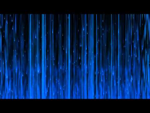 60FPS Blue Matrix Flare Rain 1080p Background Video Animation Effect Motion Graphics