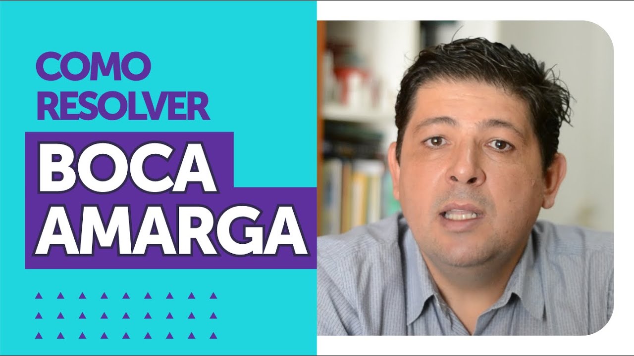 Boca Amarga, quais são as causas | Dr Juliano Teles
