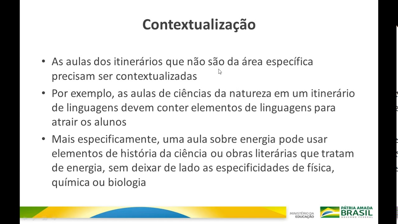 [BNCC Ensino Médio] Orientações práticas para Elaboração de Itinerários Formativos