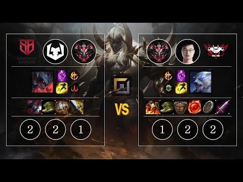 SB Howling Aatrox vs JDG 705 Volibear Top - KR Patch 10.12