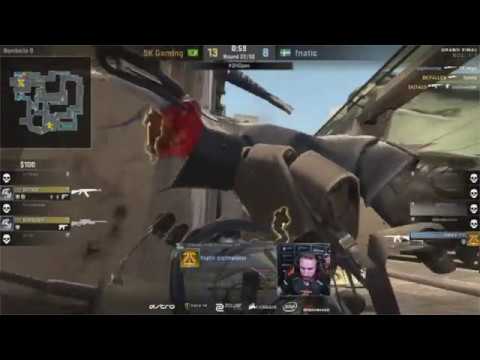 CS:GO - taco INSANE jump hs - SK gaming vs fnatic