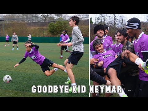KID NEYMAR'S FINAL GAME... 5IVE GUYS FINAL PRE SEASON GAME