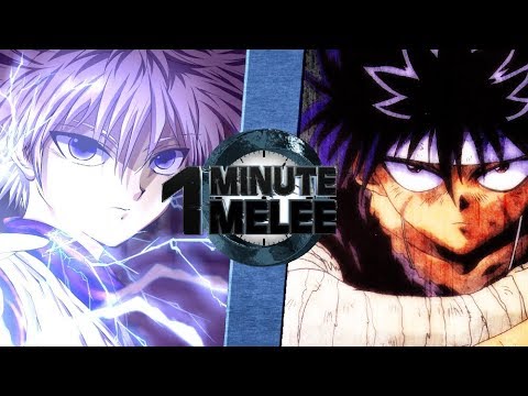 One Minute Melee S5 EP5 - Killua vs Hiei (Hunter X Hunter vs Yu Yu Hakusho)