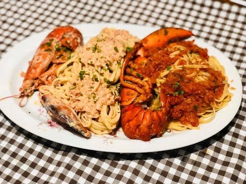 LINGUINE ALL'ASTICE CON E SENZA PANNA