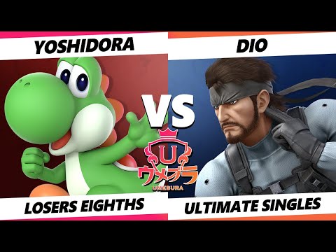 Umebura 9 Top 8 - Yoshidora (Yoshi) Vs. DIO (Snake) SSBU Ultimate Tournament