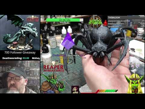 Reaper Miniatures, Arakoth The Ancient (Spider) Painting guide 😍