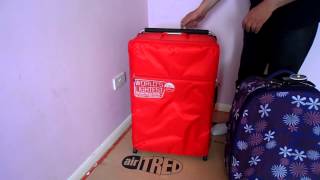 preview picture of video 'HOW TO TAKE MORE ON HOLIDAY FLIGHTS HAVE A LOOK AT TI WORLDS LIGHTEST SUITCASE 2 kg LUGGAGE'