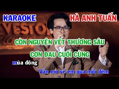 LK CÒN NGUYÊN VẾT THƯƠNG SÂU x CƠN ĐAU CUỐI CÙNG - HÀ ANH TUẤN | KARAOKE NHẠC TRẺ | BEAT TONE NAM