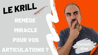 [ATHROSE-ARTHRITE] : le krill peut-il soulager vos articulations  [HUILE DE KRILL – OMEGA 3]
