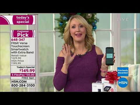 HSN | Fitbit Gifts 12.03.2018 - 03 AM