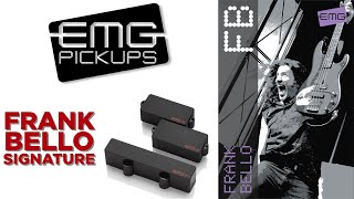 Video thumbnail for EMG Frank Bello Signature Pickup Set by The Bass Channel