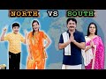NORTH vs SOUTH | Food eating challenge with family | Favorite Food | Aayu and Pihu Show