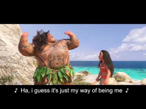 Moana - Vaiana "You're welcome"/"De Nada" Dwayne Johnson - Marc Ullod