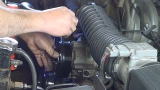 1992 to 1996 Ford F Series Trucks AC Clutch Replacement by Howstuffinmycarworks