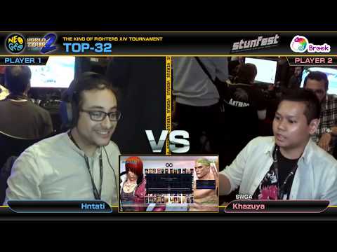 Hntati vs Khazuya - KOF XIV Neo Geo World Tour Season 2 France Stop TOP 32