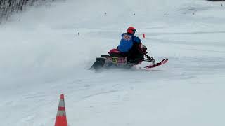 preview picture of video 'MASTERS Adventure Mountain Terra-X Snowmobile Race | Just Snowmobiles'